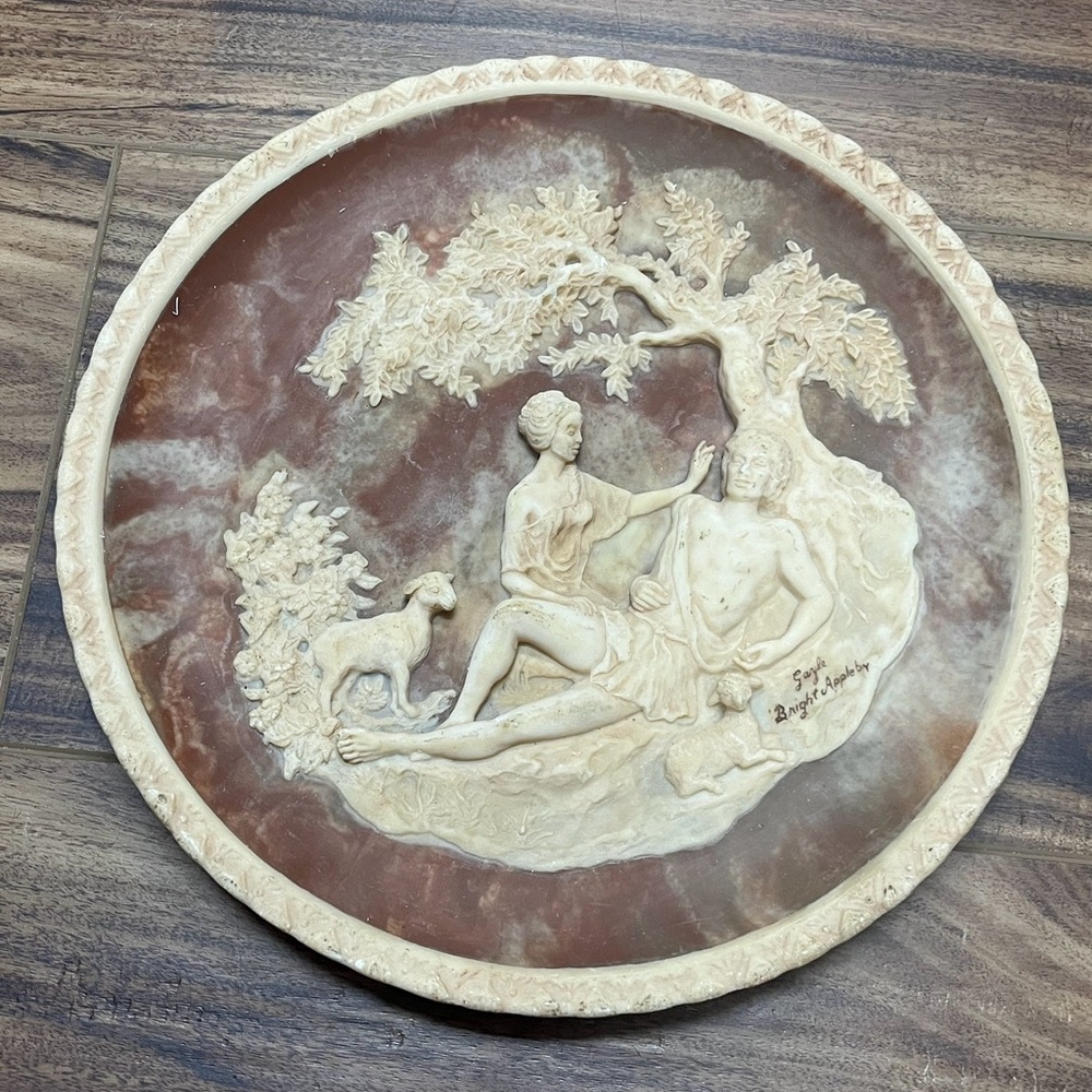 Bradex “A thing of beauty” by John Keats , sculpture by Appleby decorative plate